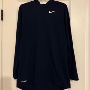 Nike Dri Fit Oversized Long Sleeve Hoodie Tee